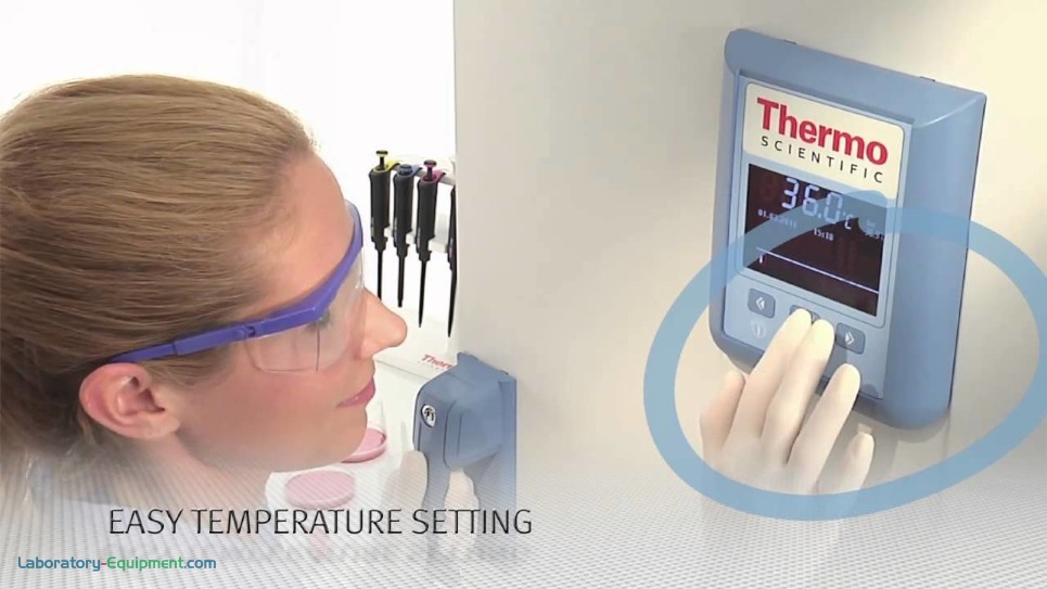 Features demonstrated in short video of the Microbiological Incubator from Thermo Scientific