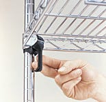 Replacement Sleeves and Wedges for Super Adjustable Wire Shelves, InterMetro